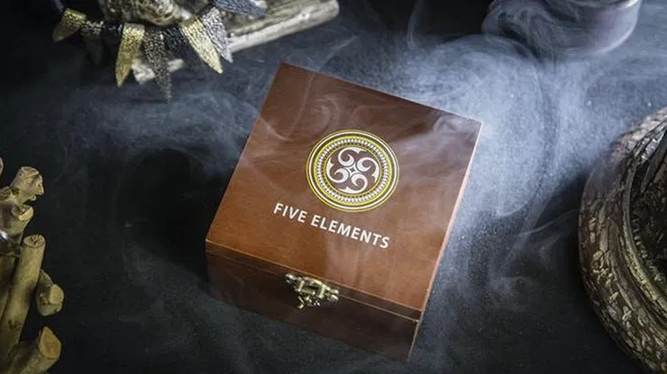 Five Elements Playing Cards Wooden Collection Set (w/ Dice) - image 1