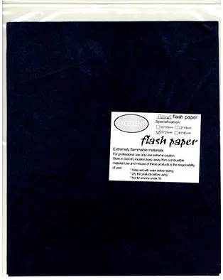 Black Flash Paper