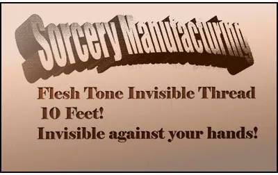 Flesh Tone Invisible Thread