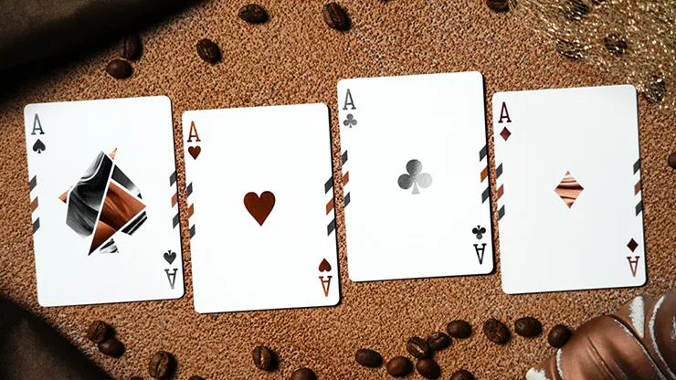 Flexible Mocha Mousse Playing Cards - image 4