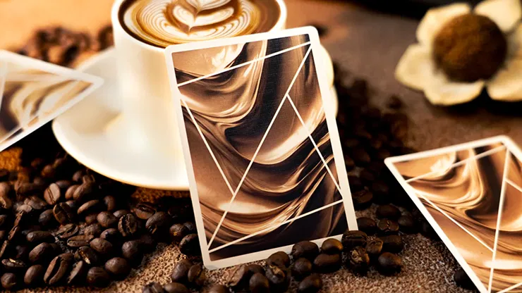 Flexible Mocha Mousse Playing Cards - image 5