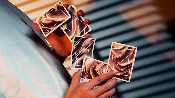 Flexible Mocha Mousse Playing Cards - image 6