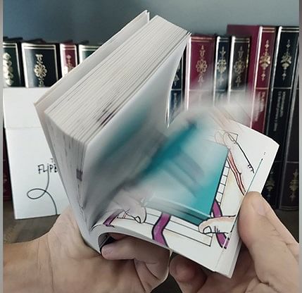 Magician's Sketch O Magic Pad Flip Book Prediction Envelope Close Up Stage Trick 