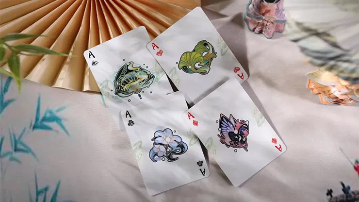 Flower Moon V2  Playing Cards - image 3