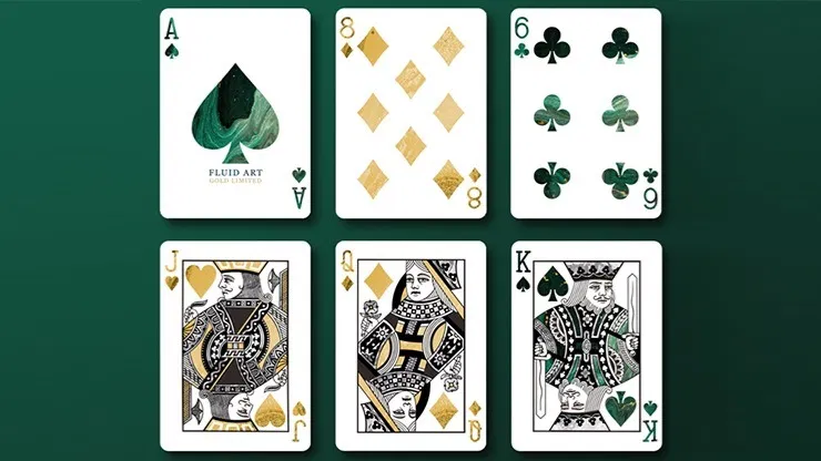 Fluid Art Luxury Edition Playing Cards - image 5