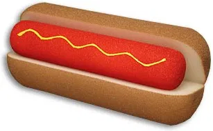 Foam Hot Dog & Bun