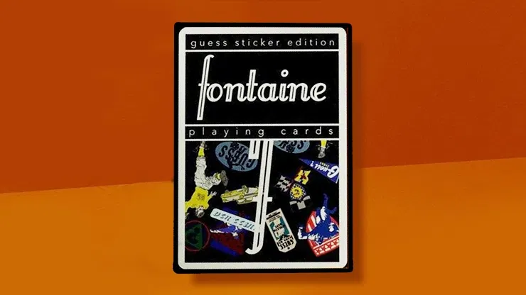 Fontaine Guess Stickers Playing Cards - image 1