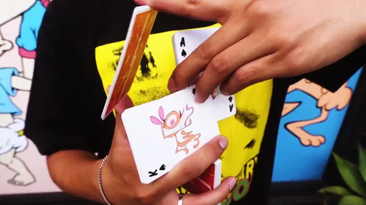 Fontaine Nickelodeon Ren and Stimpy Playing Cards - image 3