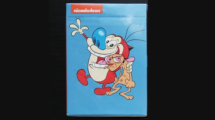 Fontaine Nickelodeon Ren and Stimpy Playing Cards - image 1