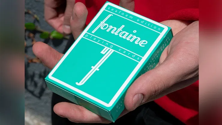 Fontaine Seafoam Playing Cards - image 1