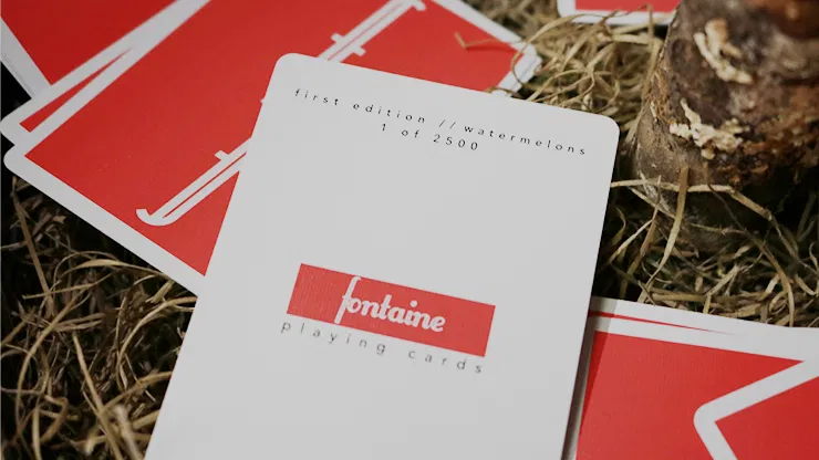 Fontaine Watermelon Playing Cards - image 3