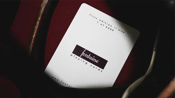 Fontaine Wine Playing Cards - image 5