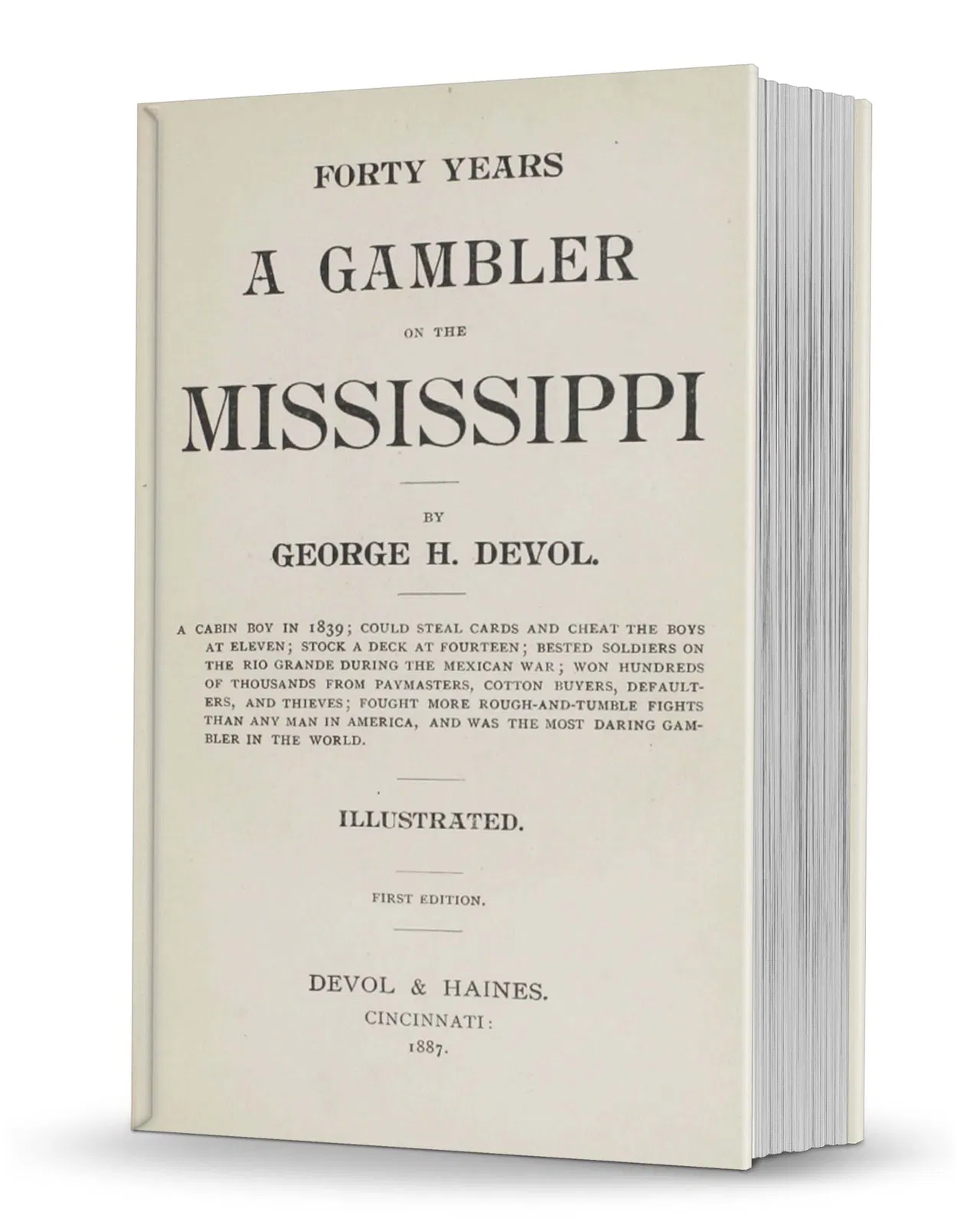 Forty Years a Gambler on the Mississippi 