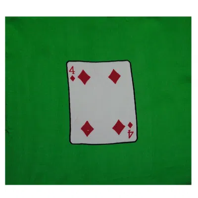 Four of Diamonds 9" Silk