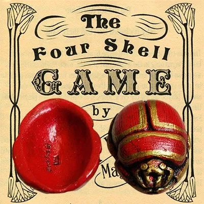 Four Dung Beetle Scarab Shells