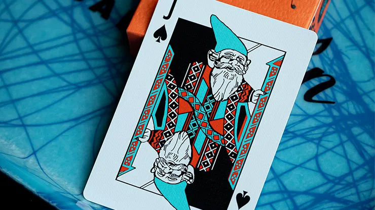 FRANKLIN BBQ CLASSIC ORANGE PLAYING CARDS - image 6