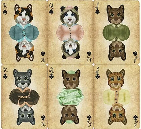 Friendly Feline Playing Cards - image 5