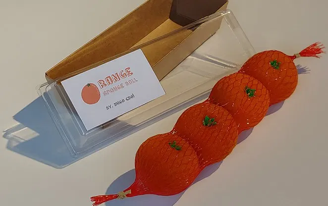 Fruit Sponge Ball (Orange) - image 5