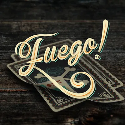 Fuego! - Day of the Dead Inspired Playing Cards (Sol Edition)