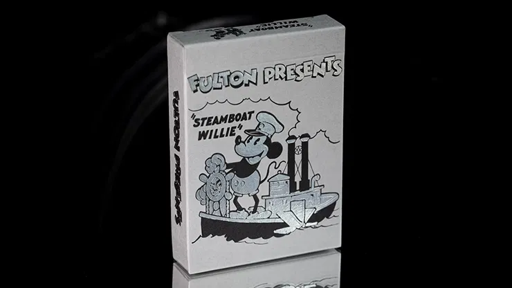 FULTON PRESENTS STEAMBOAT WILLIE PLAYING CARDS - image 1