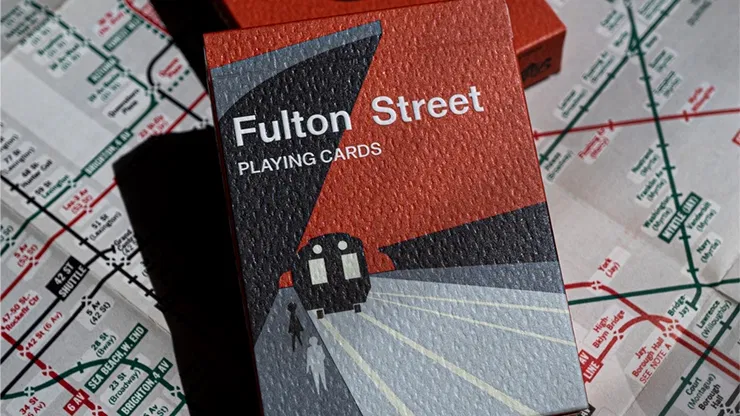 Fulton Street 1958 Edition Playing Cards - image 1