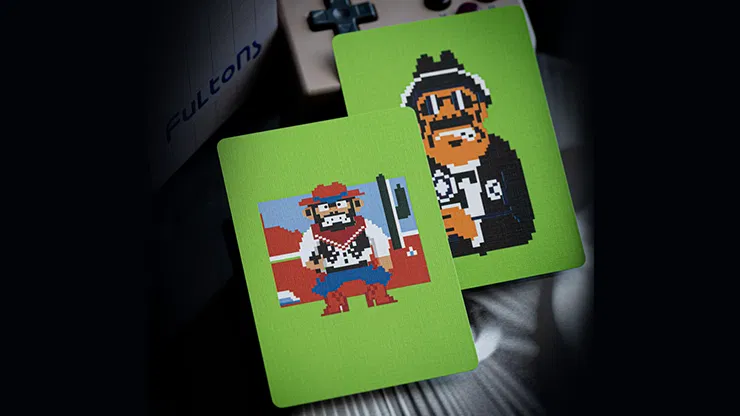 FULTON's Arcade Gameboy Edition Playing Cards - image 3