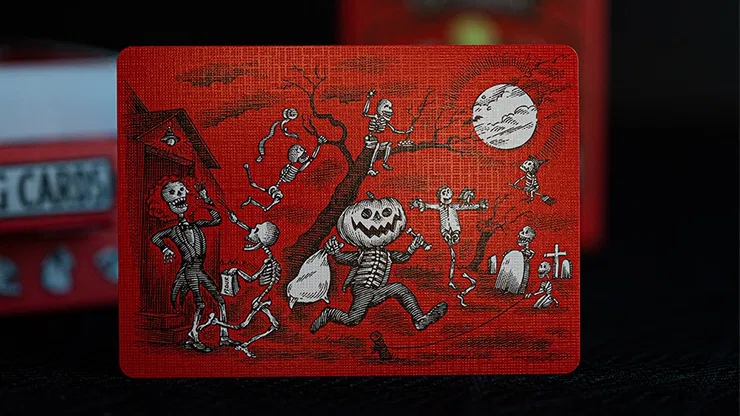 FULTON'S October Red Edition Playing Cards - image 3