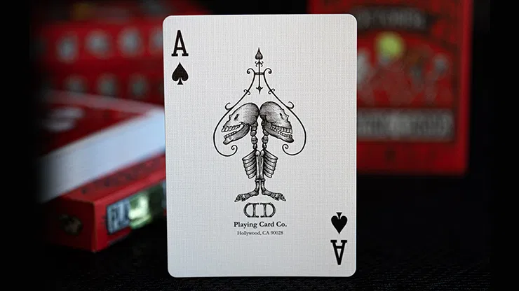 FULTON'S October Red Edition Playing Cards - image 5