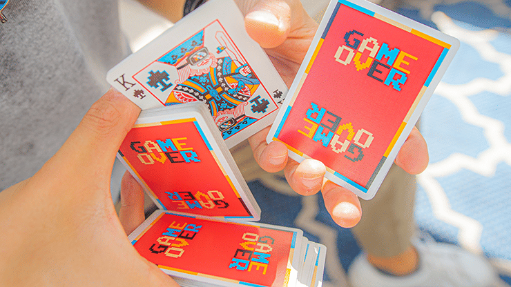 Game Over Playing Cards (Red) - thumbnail 4