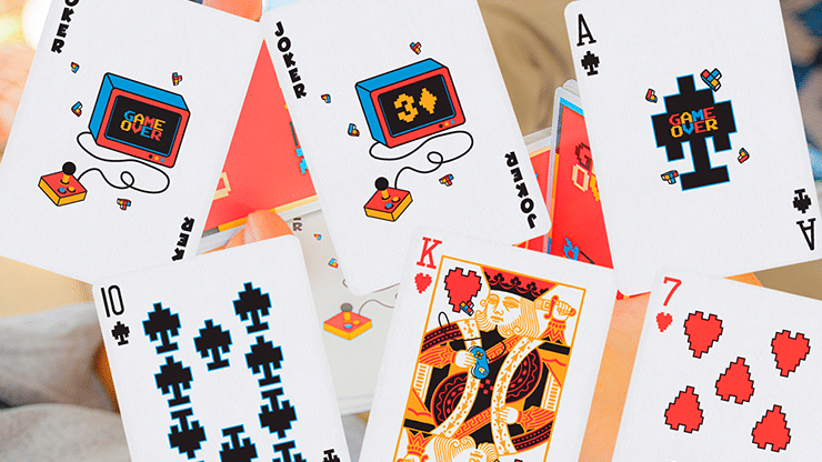 Game Over Playing Cards (Red) - thumbnail 5