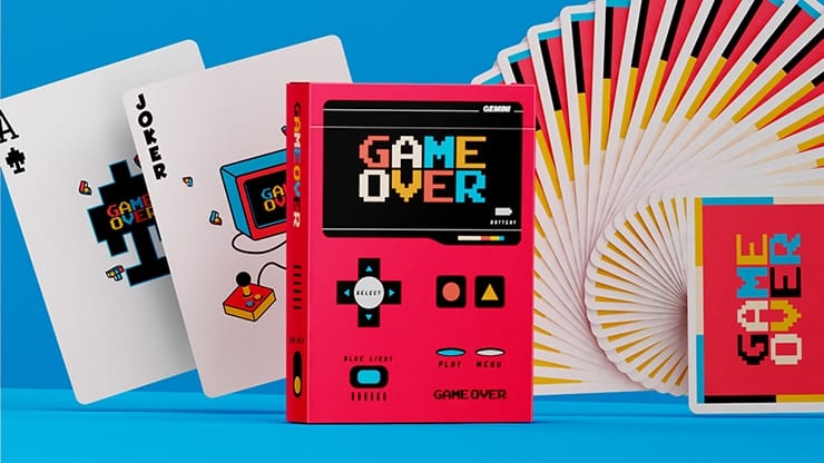 Game Over Playing Cards (Red) - image 1