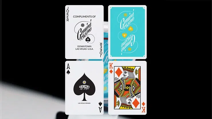 Gemini Casino 1975 Blue Playing Cards - image 6