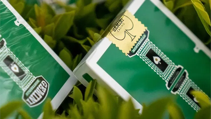 Gemini Casino Emerald Green Playing Cards - image 2