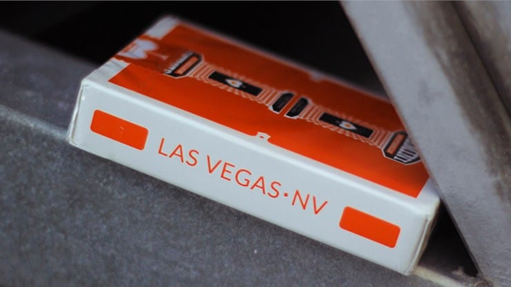 Orange Gemini Casino Playing Cards - thumbnail 4