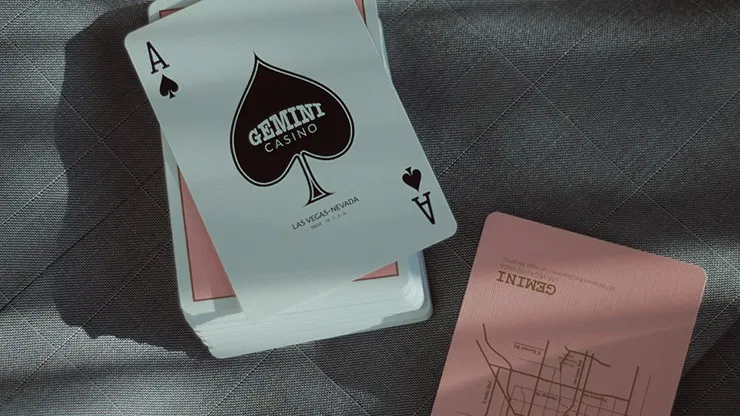 Gemini Casino Pink Playing Cards - image 3