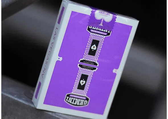 Gemini Casino Purple Playing Cards - image 2