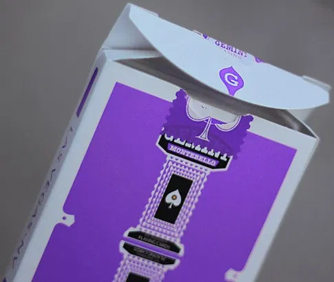 Gemini Casino Purple Playing Cards - image 1
