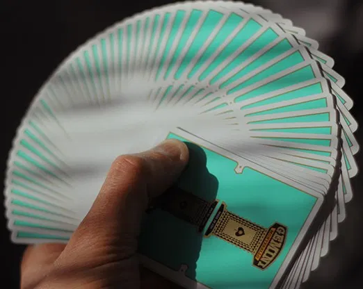 Gemini Casino Turquoise Playing Cards - image 3