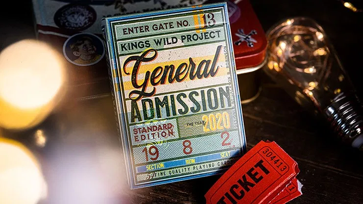 Kings Wild General Admission Playing Cards - image 1