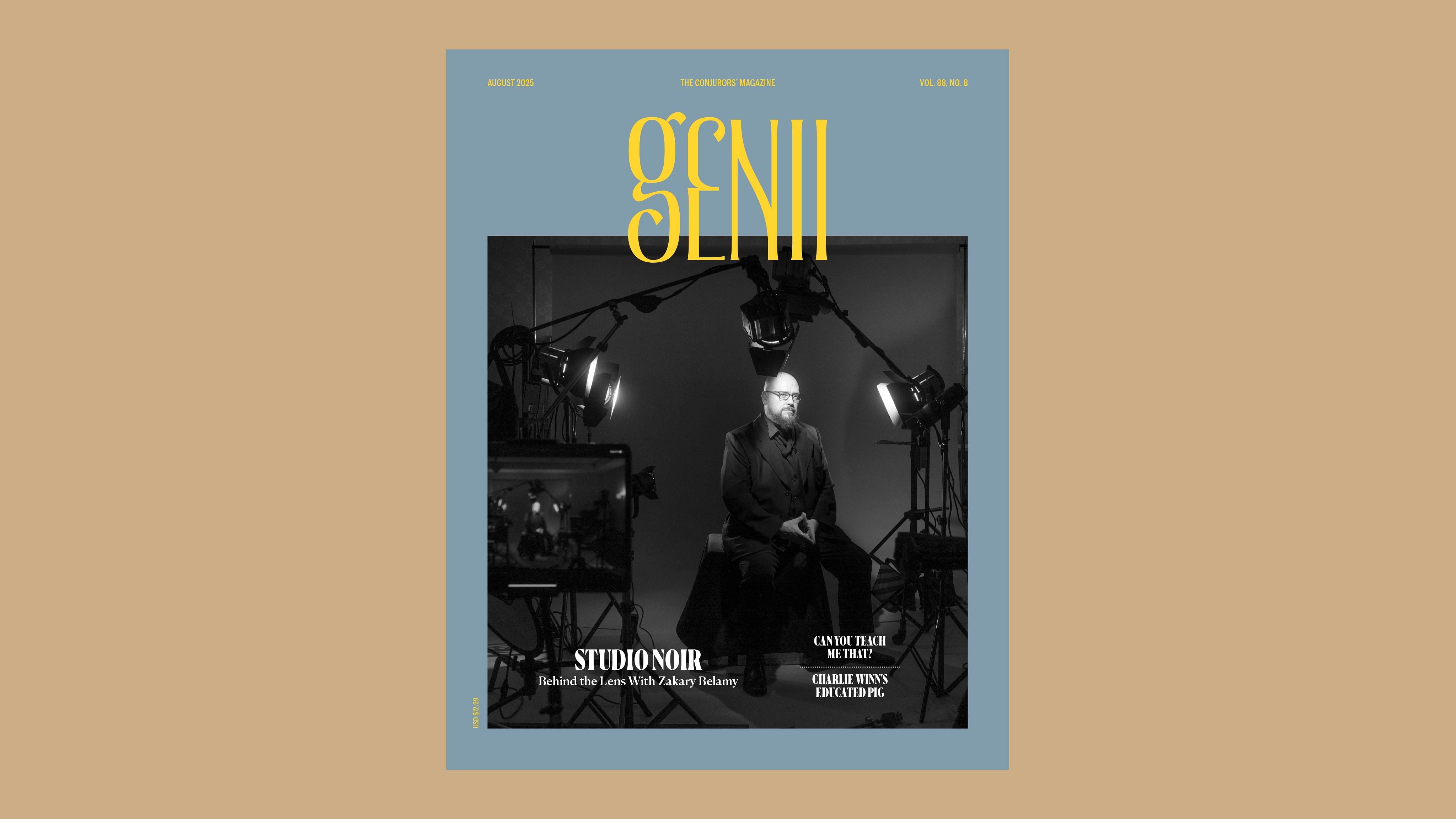 Genii Magazine - August 2025 - Vanishing Inc. Magic shop