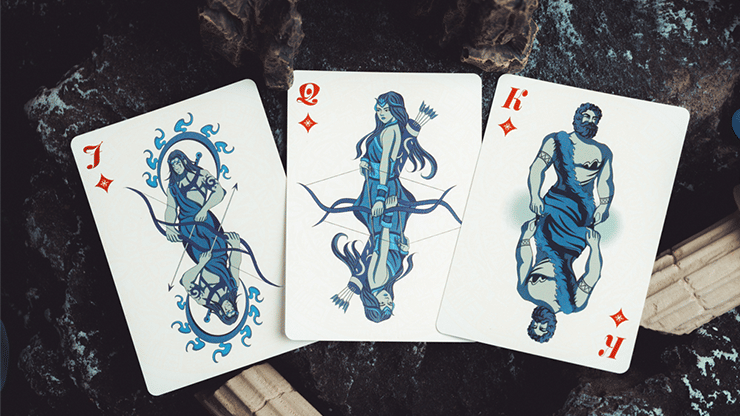 Gilded Atlantis Water Playing Cards - thumbnail 3