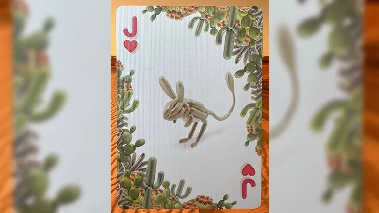 Gilded Bicycle Balloon Desert Playing Cards - image 3