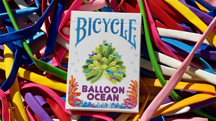 Gilded Bicycle Balloon Playing Cards - image 6