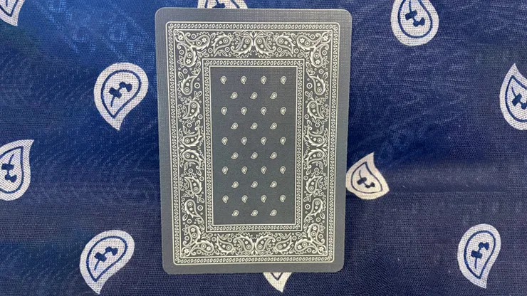 Gilded Bicycle Bandana Playing Cards - image 2
