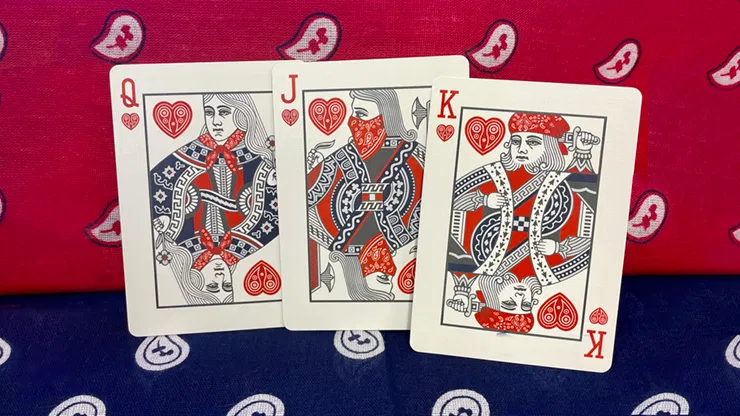 Gilded Bicycle Bandana Playing Cards - image 4