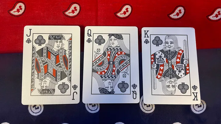 Gilded Bicycle Bandana Playing Cards - image 5