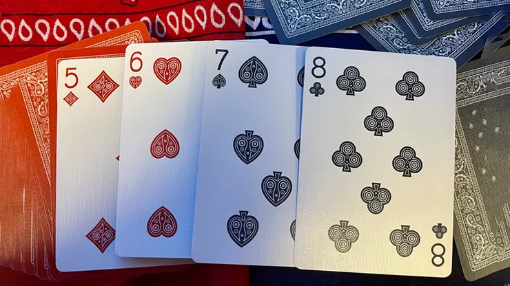 Gilded Bicycle Bandana Playing Cards - image 6