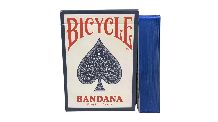 Gilded Bicycle Bandana Playing Cards - image 1
