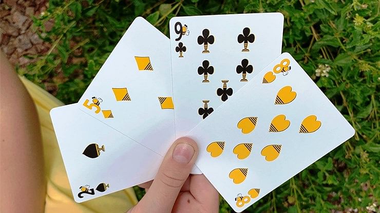 Gilded Bicycle Beekeeper Playing Cards Vanishing Inc