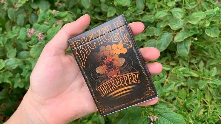 Gilded Bicycle Beekeeper Playing Cards - image 6